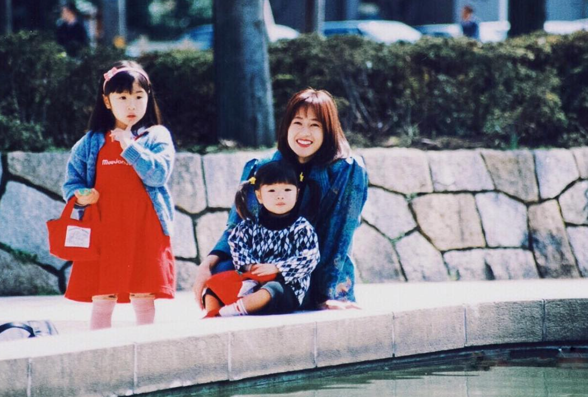 澤井杏奈在IG分享不少童年照片。