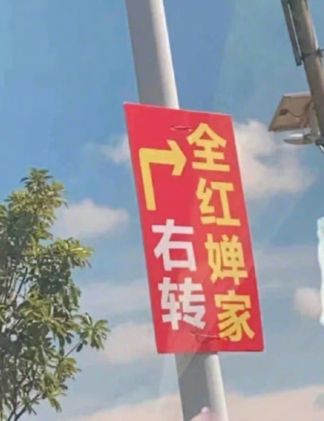 全紅嬋回到廣東湛江市麻章鎮邁合村老家成為「打卡熱點」,眾多民眾及遊客日夜圍堵。(影片截圖)