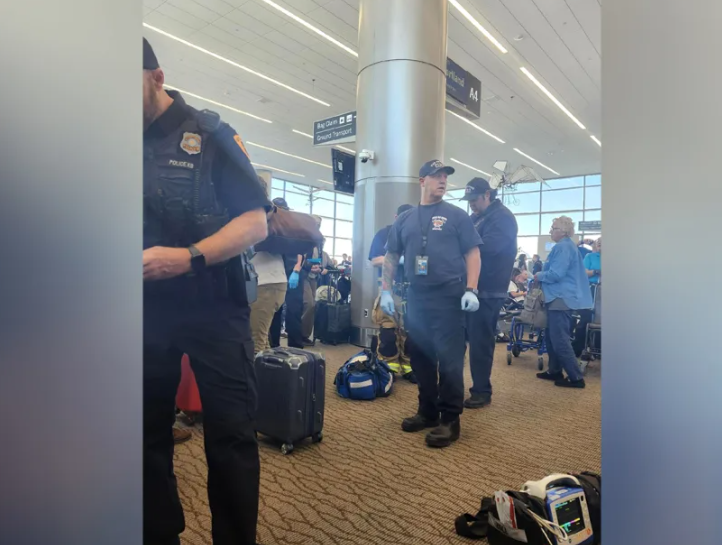 客機須緊急折返。(互聯網)