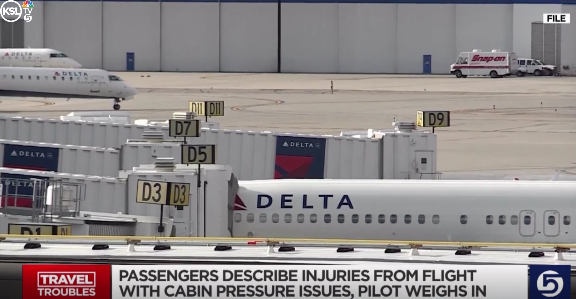 當地電視台報道事件。(互聯網)