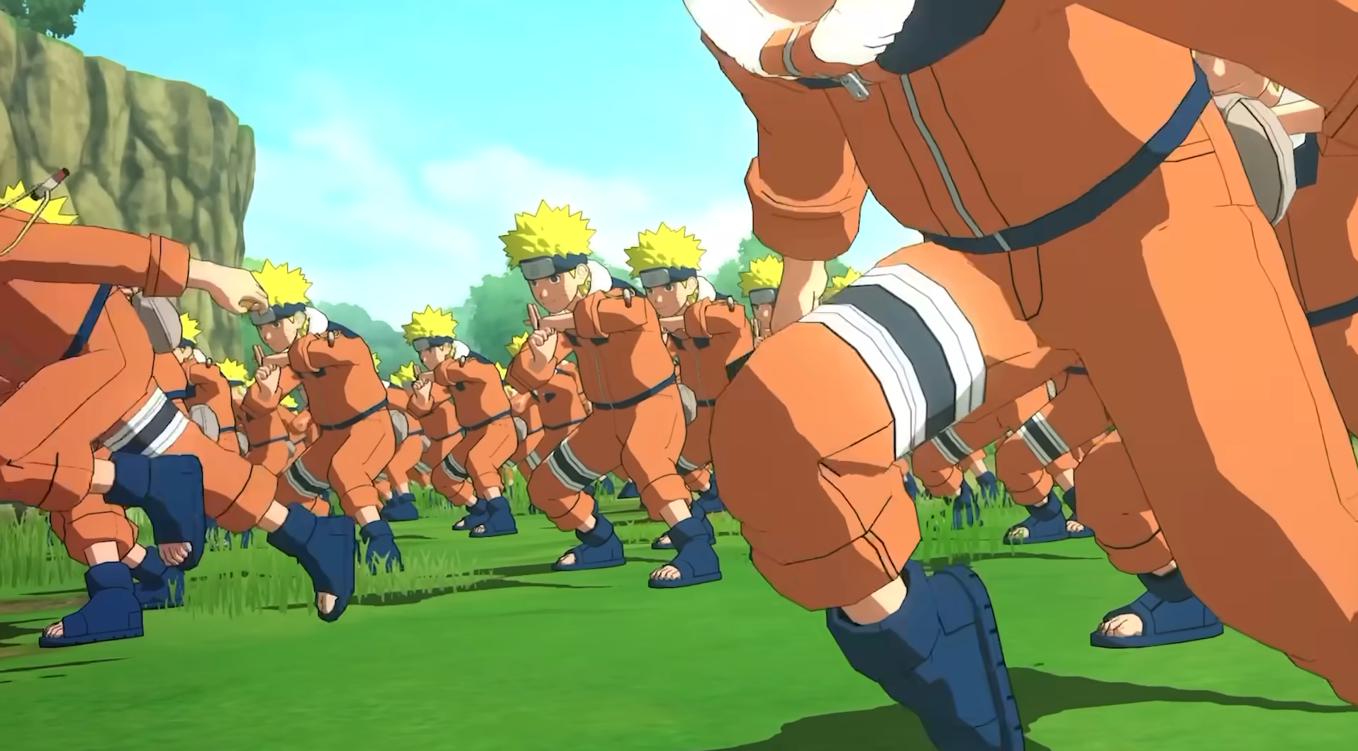 自由對戰模式中,玩家可使用《火影忍者》少年篇中的 25 位角色及 10 位支援角色,享受多樣且震撼的忍術動作對戰。