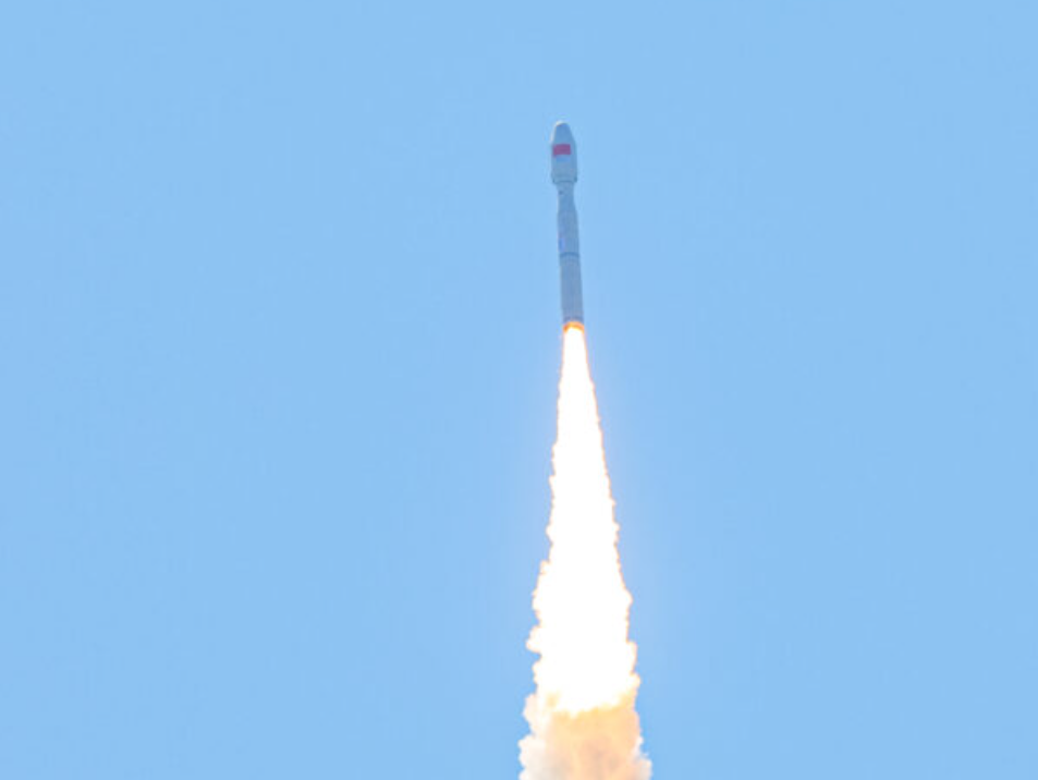 「香港青年科創號」衞星由捷龍三號運載火箭在山東海陽發射基地成功發射(中大提供)