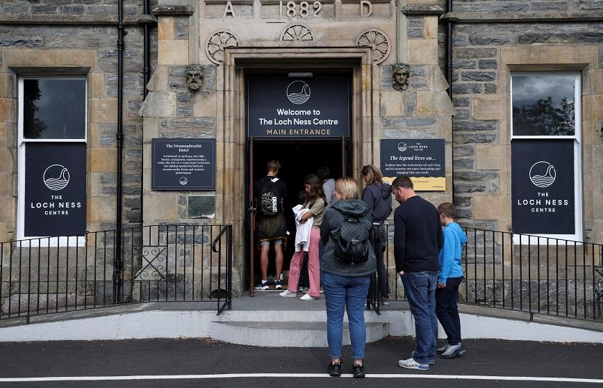 尼斯湖水怪|搜尋尼斯湖水怪活動由尼斯湖中心發起,為延續大眾對這個神秘傳聞的熱忱。(路透社)