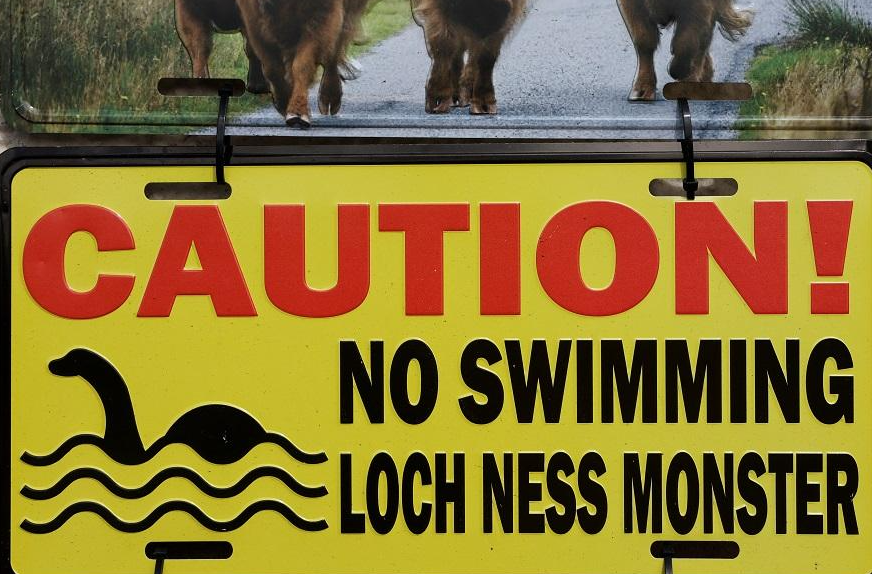 尼斯湖水怪|至今無人真正見過湖裡的水怪。(路透社)