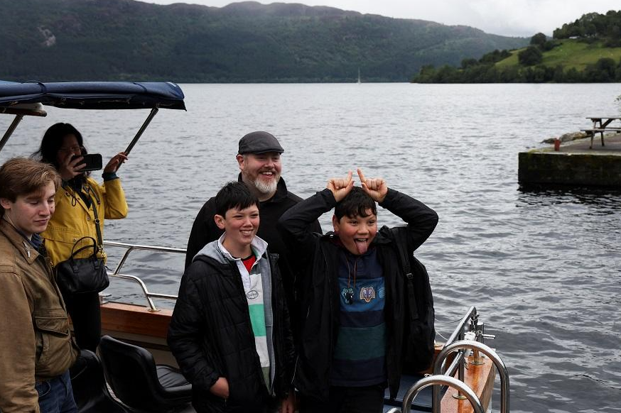 尼斯湖水怪|尼斯湖中心希望今次活動可啟發新一代搜尋尼斯湖水怪熱衷者。(路透社)