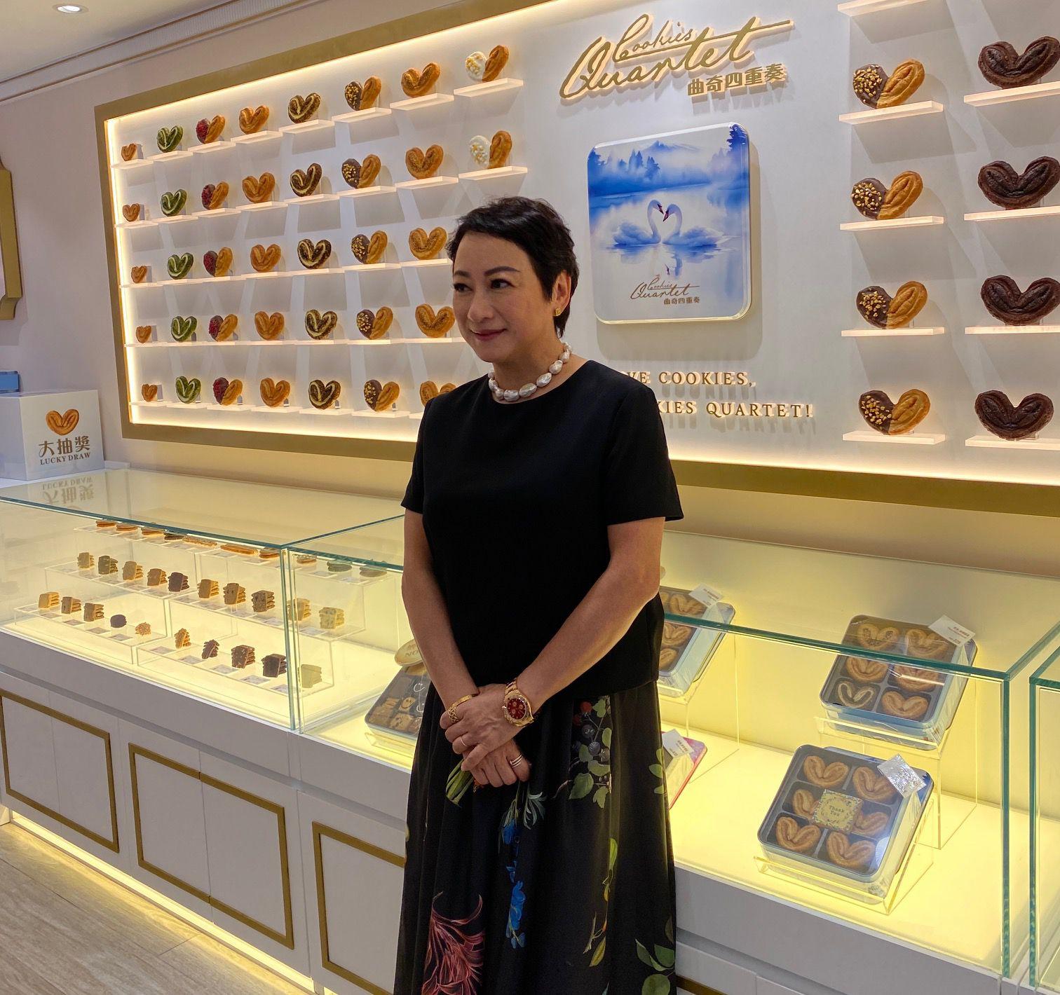 1985年度香港小姐冠軍謝寧的餅店事業搞得有聲有色。