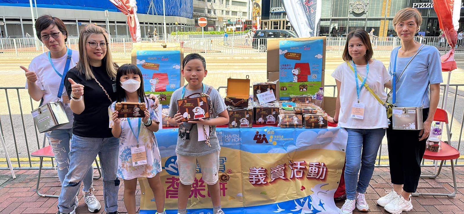 靈實耆樂餅義賣獲得不少來自不同界別的團體義工支持。