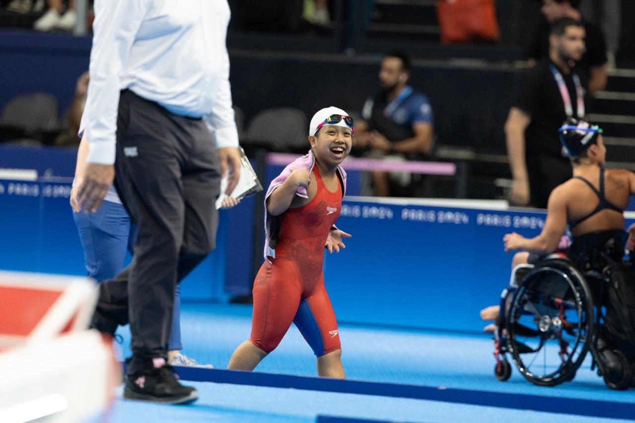吳卓恩希望未來能努力練習改善,期望在之後的比賽發揮應有水平。(中國香港傷殘人士體育協會@FB)