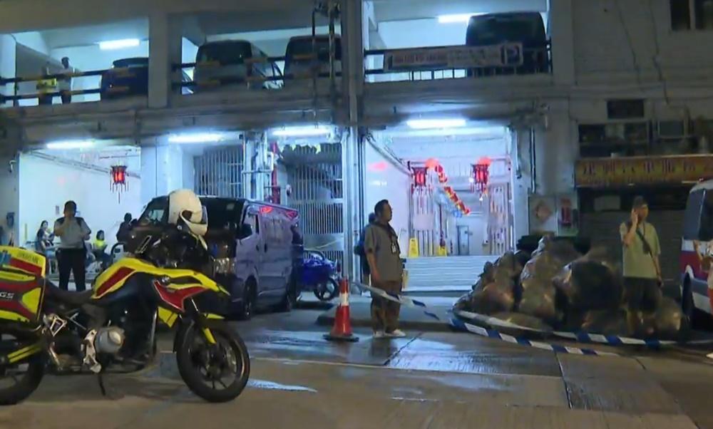 北角警員開槍案,警指開火時相距僅1.5米屬危急。(電視截圖)