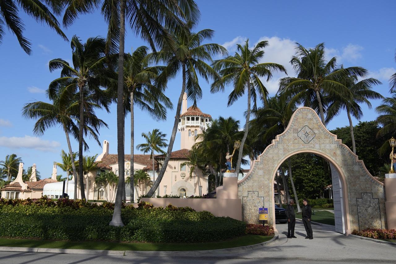 高爾夫球俱樂部Mar-a-Lago estate。(AP)