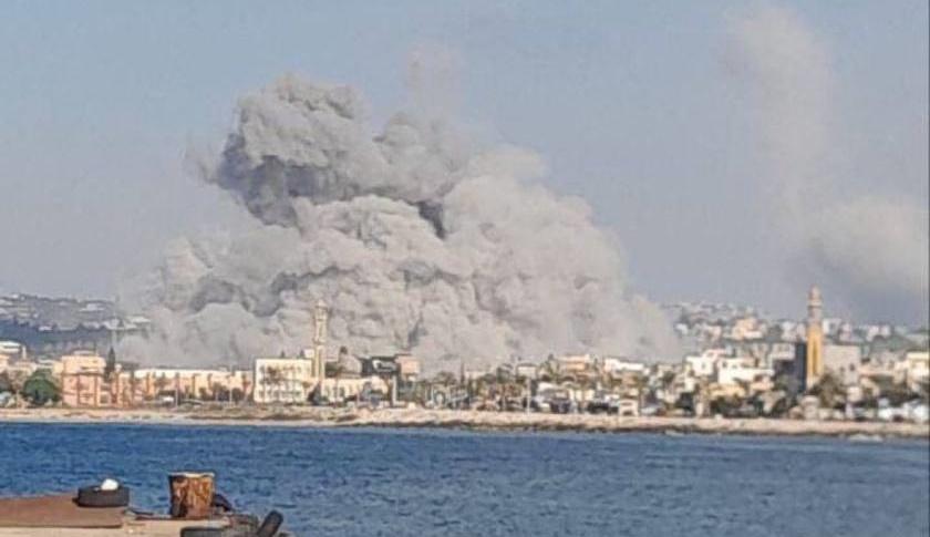 以色列對也門西部、胡塞武裝控制的荷台達發動大規模空襲。(X)