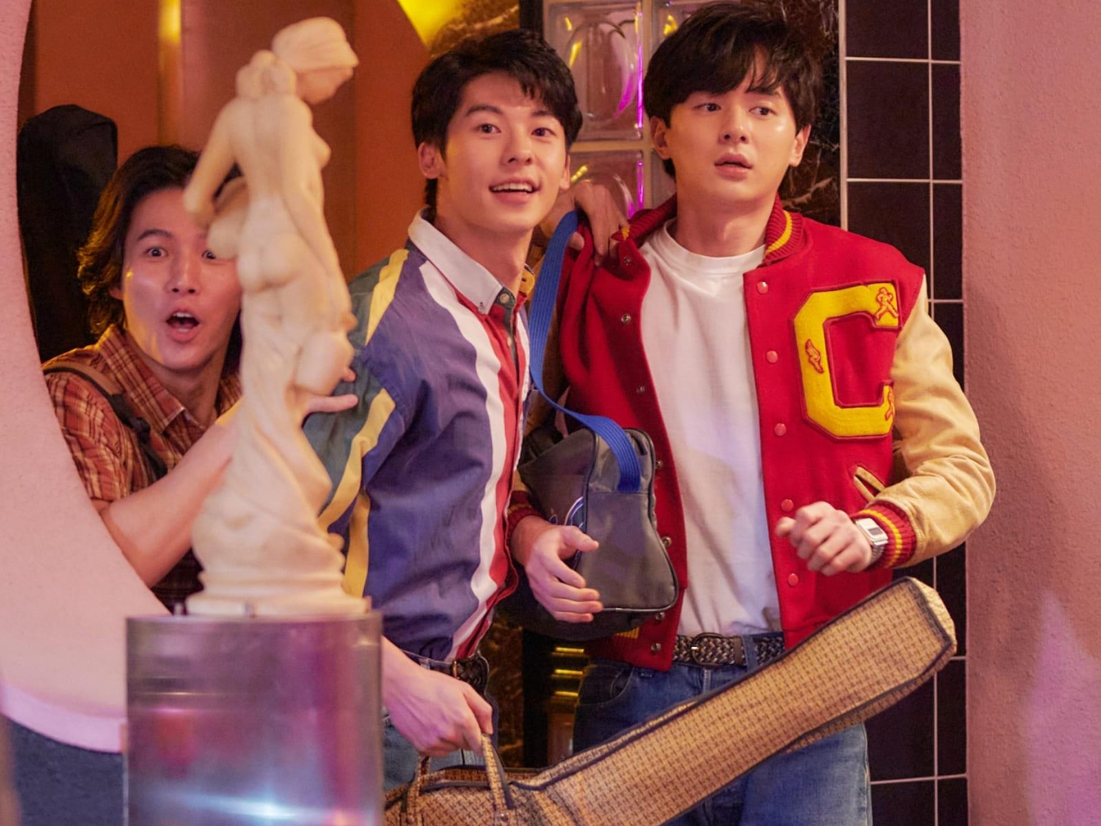 張軒睿跟許光漢是圈中好友,兩人在台劇《華燈初上》中亦有對手戲。