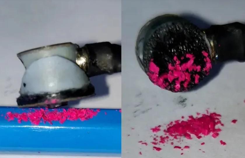 吸塵器內部有一個迷你旋轉風扇,由4伏特振動摩打驅動產生吸力。(X)