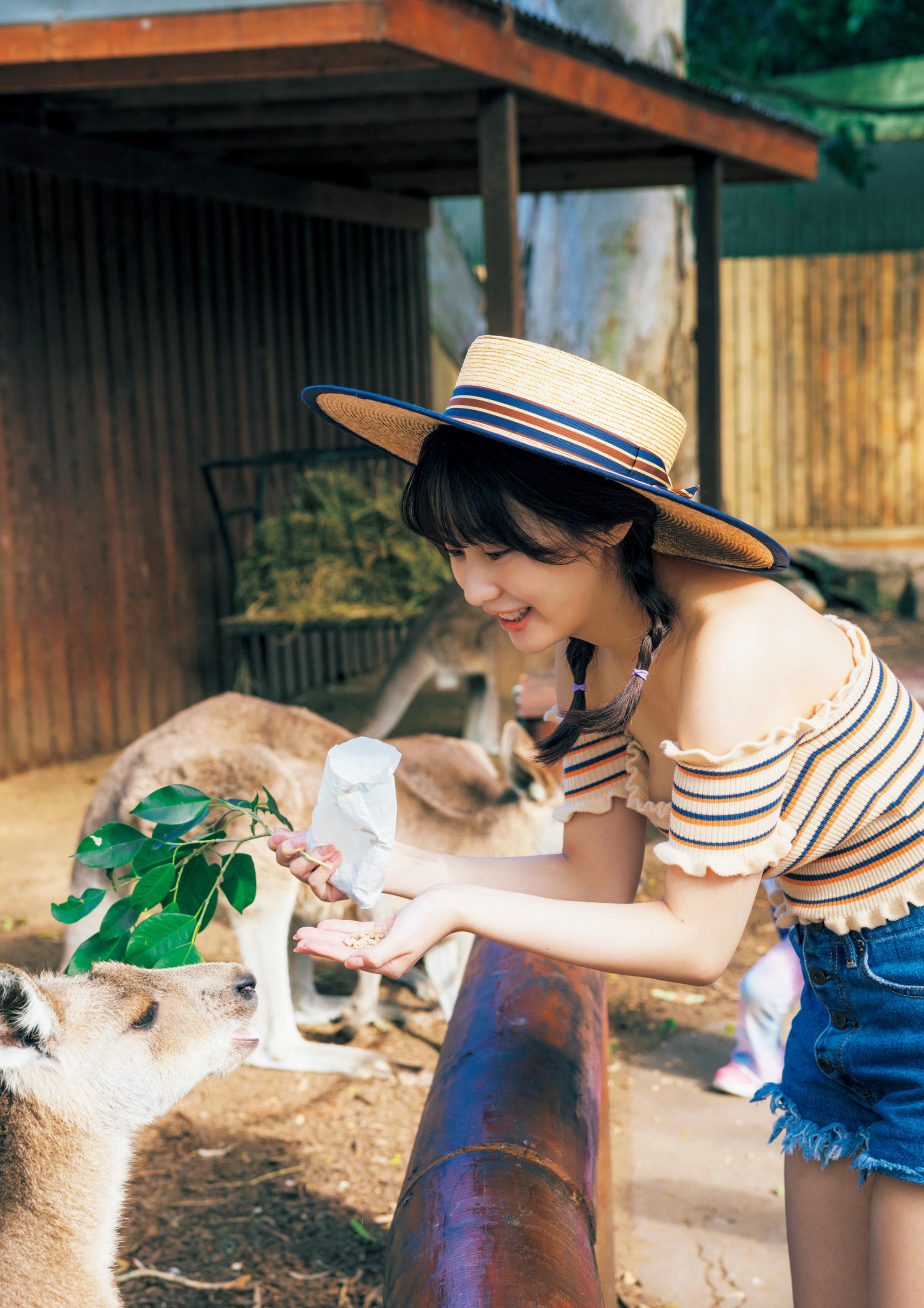 田中美久第二本寫真集到澳洲取景。