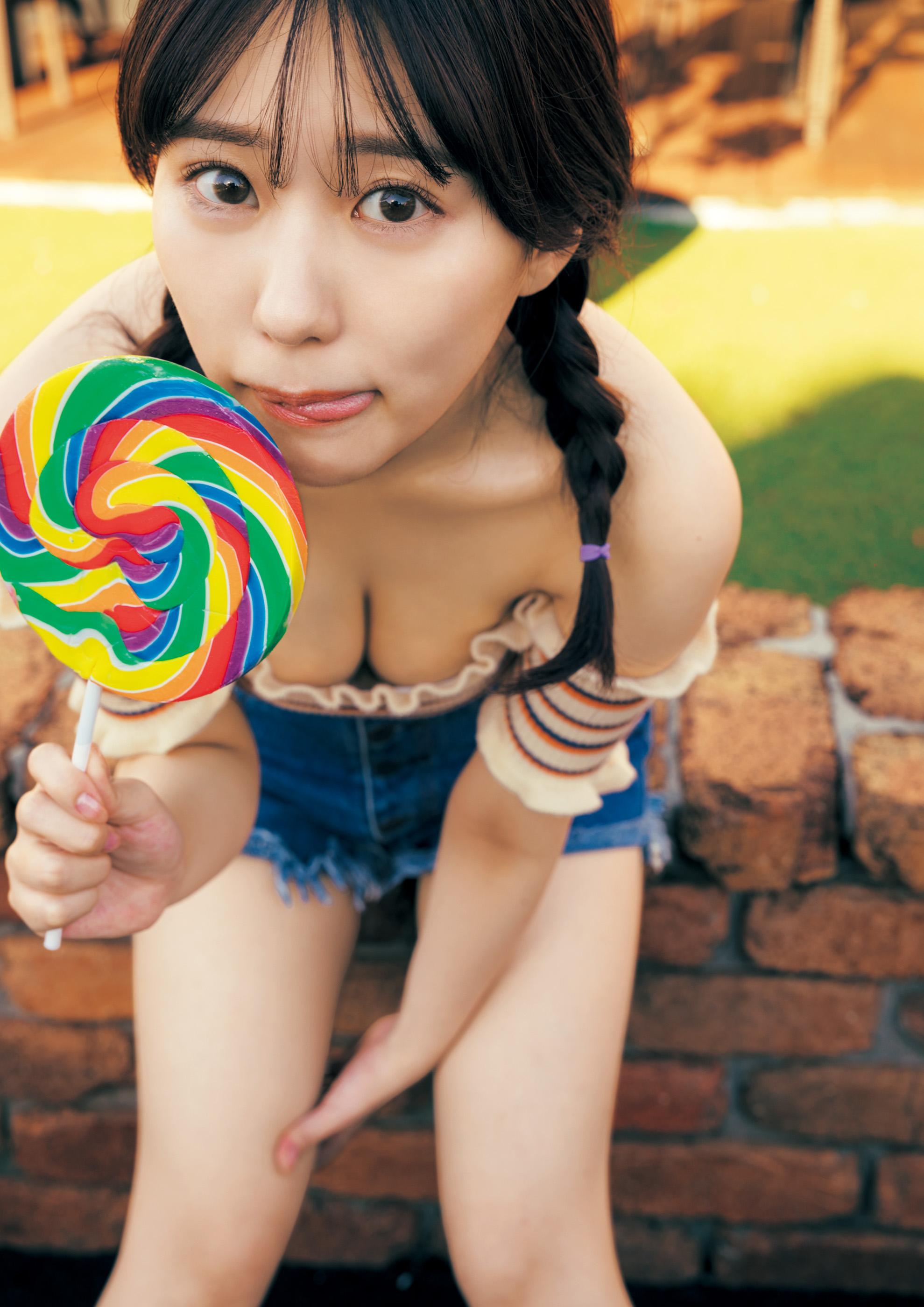 田中美久退團後活躍公仔箱,人氣不減反升。