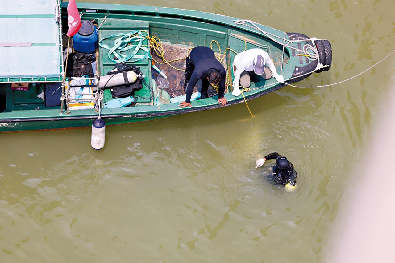深圳灣大橋 墮海