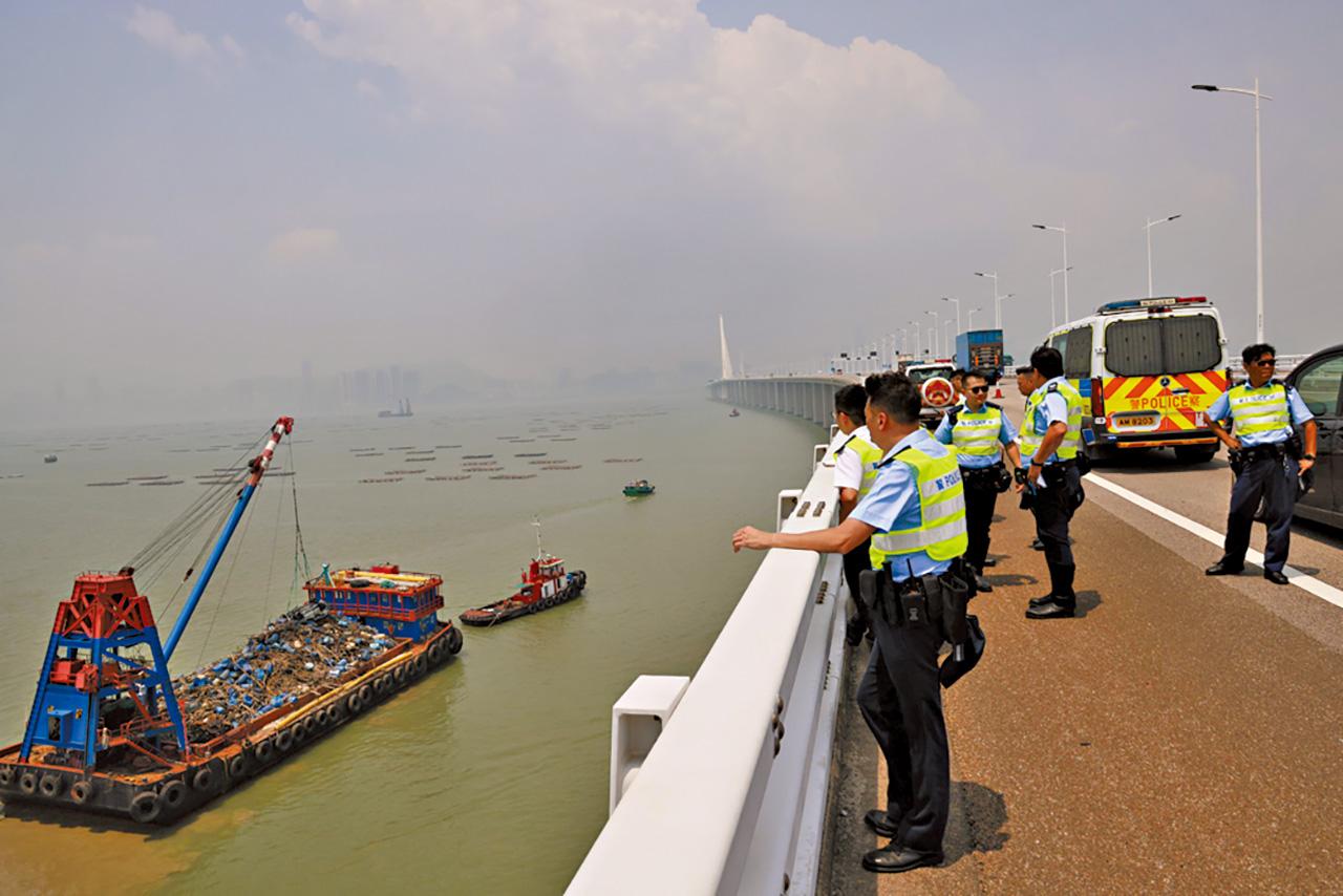 深圳灣大橋 墮海