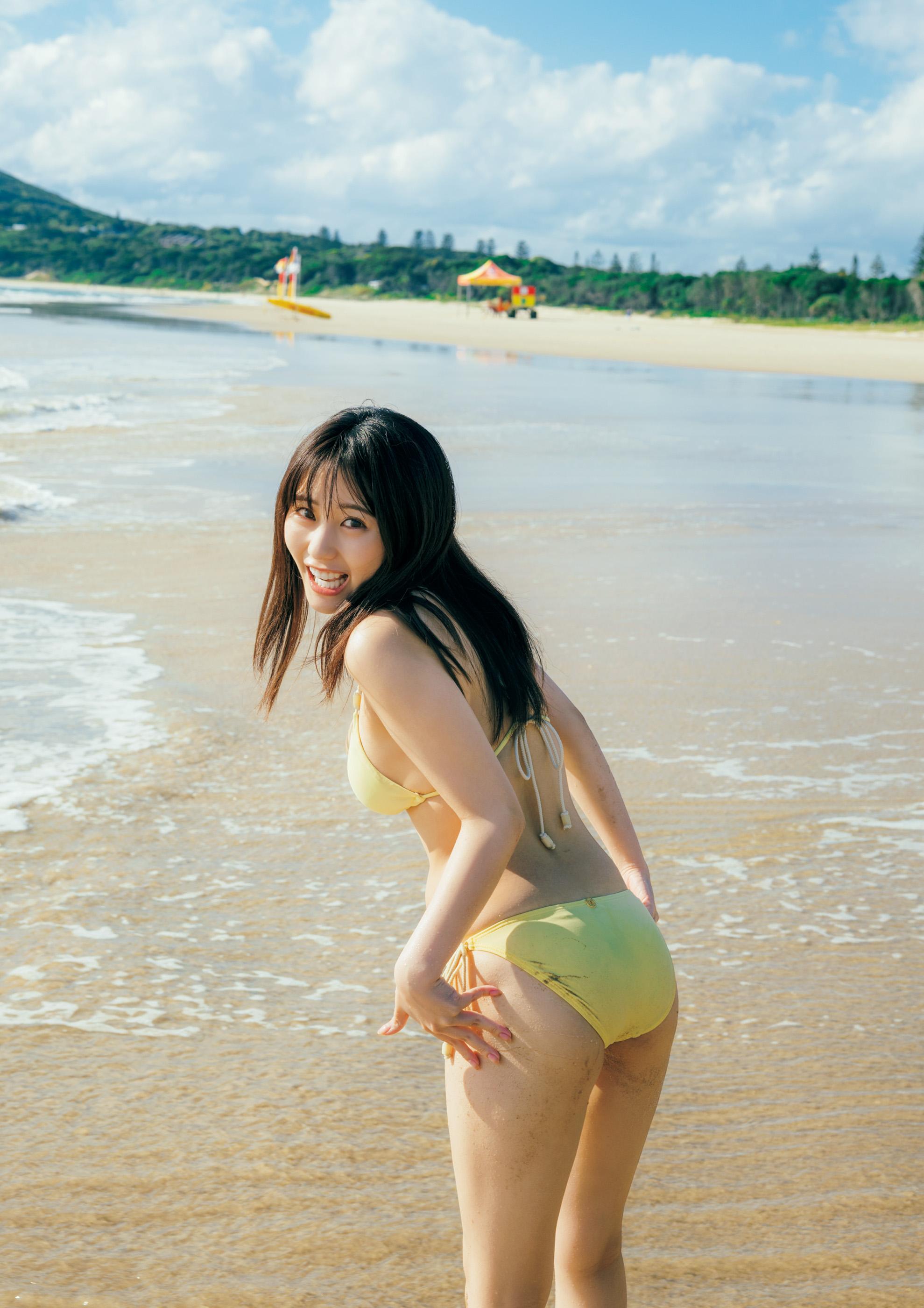 田中美久推出全新寫真集,穿上多款泳裝曬body。