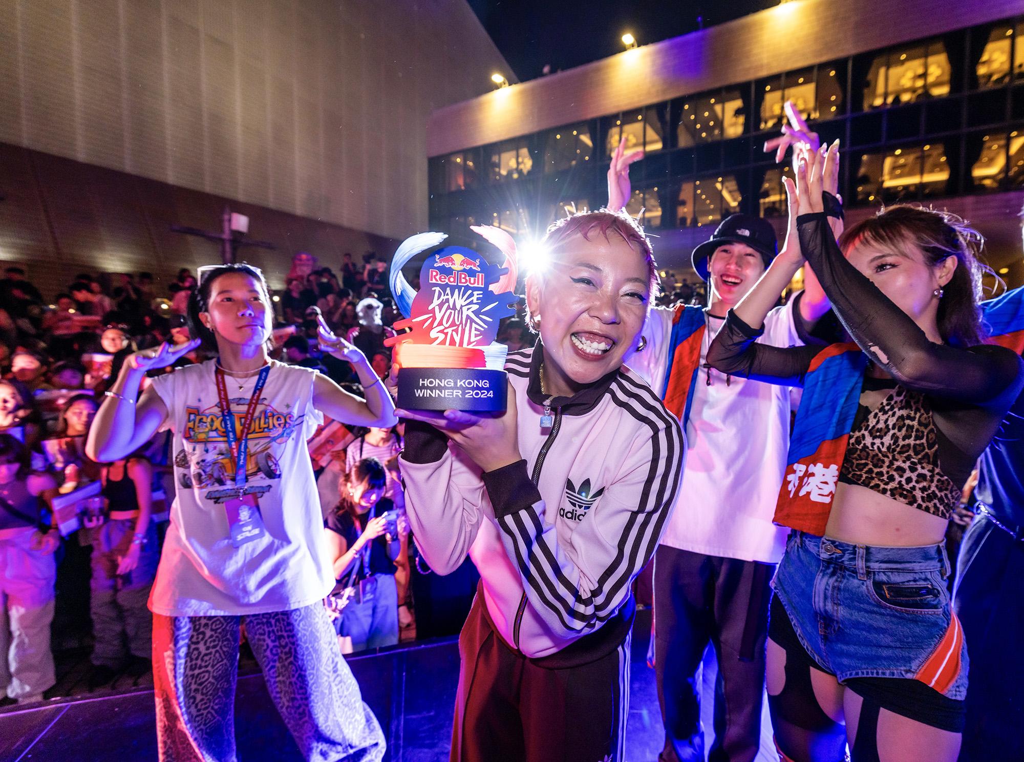 Panda Waack奪得Red Bull Dance Your Style香港總決賽冠軍。