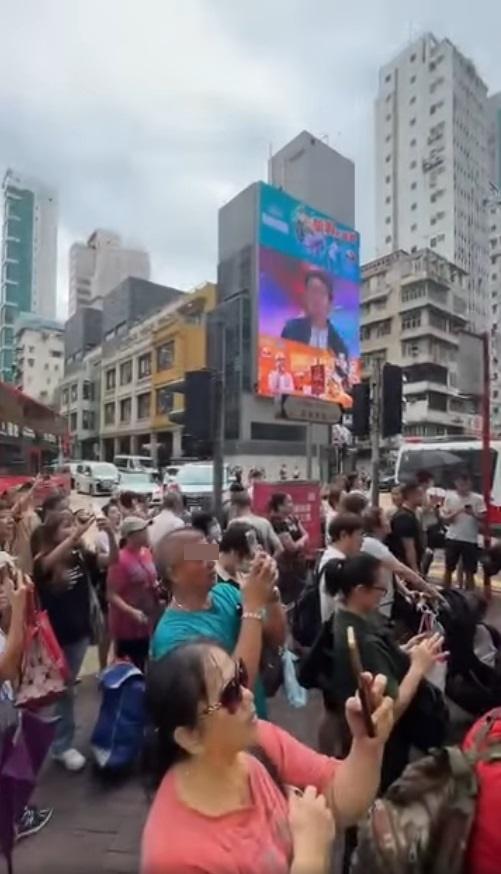 珍惜生命|許多市民場觀。(網片截圖)