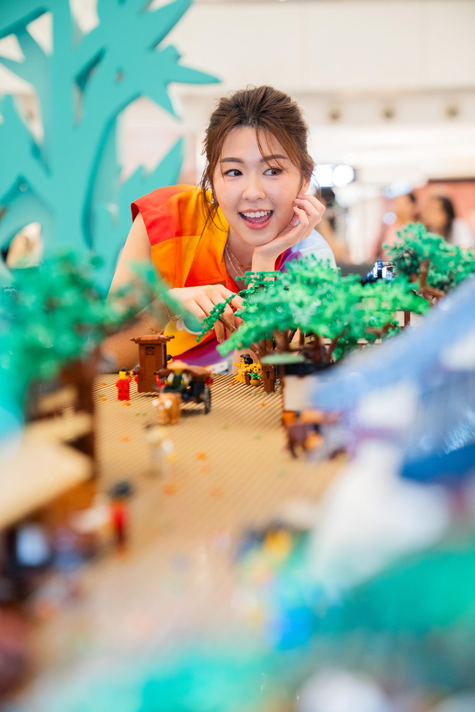 Hillary指,看到健力士證書頒發的一刻,心情感動。