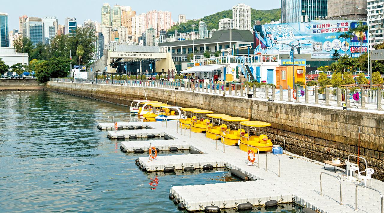 灣仔海濱 水上單車