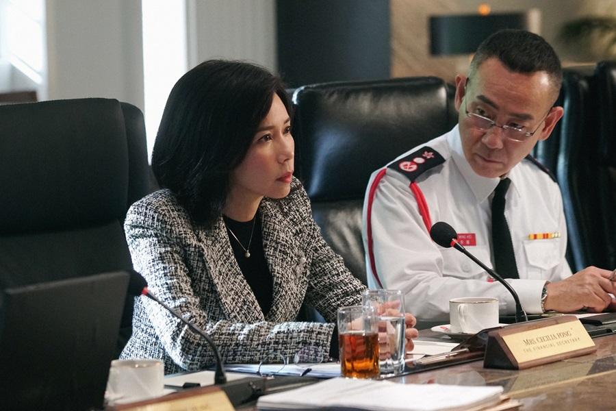 林保怡與莫文蔚均有參演《焚城》。