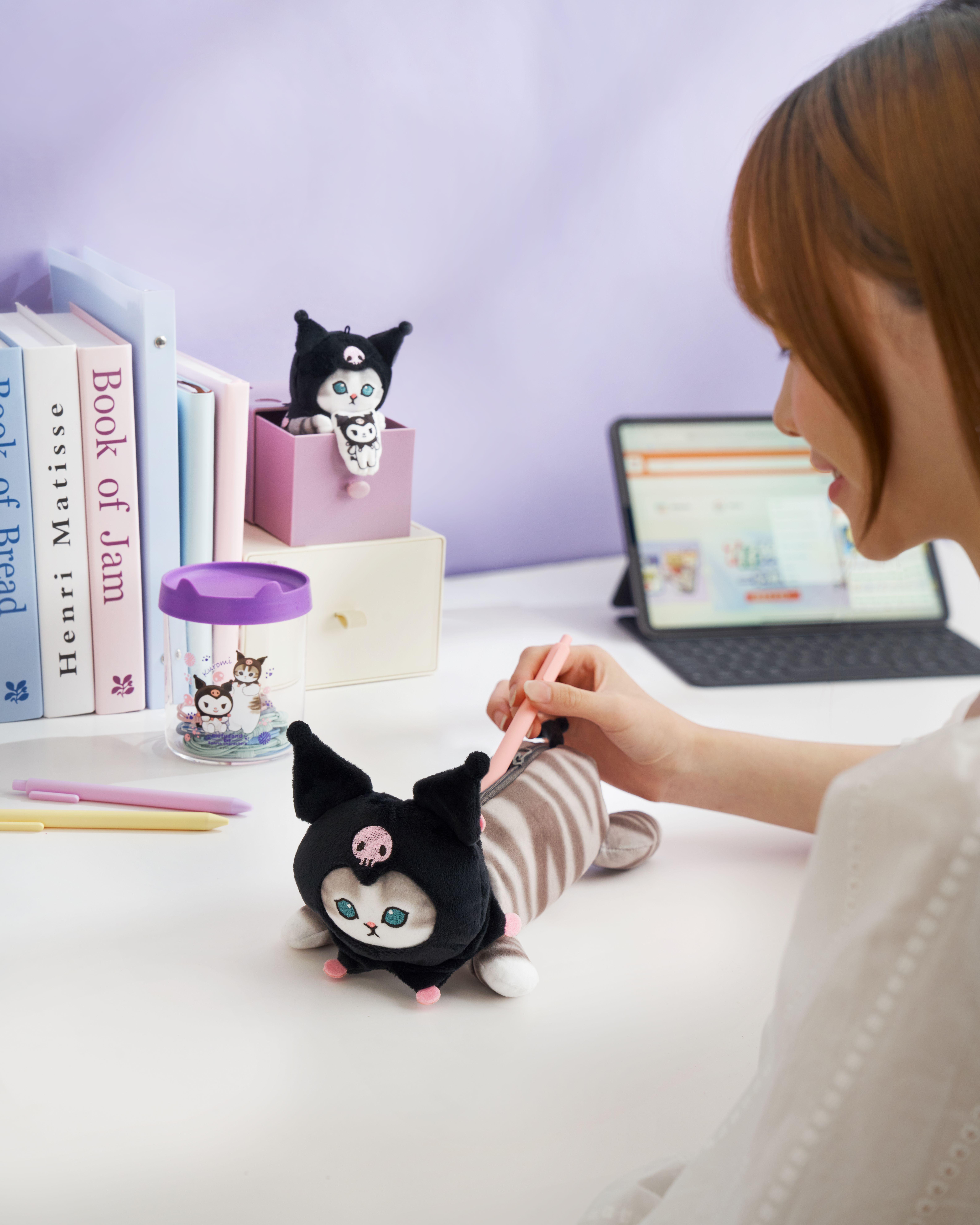 mofusand X Kuromi 「軟萌萌筆袋」