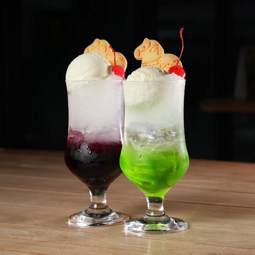 浪漫白雲忌廉梳打(提子口味)、甜蜜白雲忌廉梳打(蜜瓜口味)各 $58