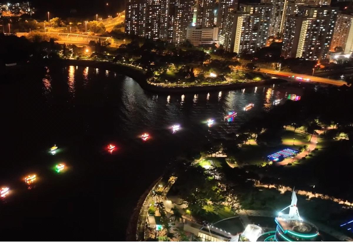 國慶好去處2024|大埔「林村河綵艇夜遊」