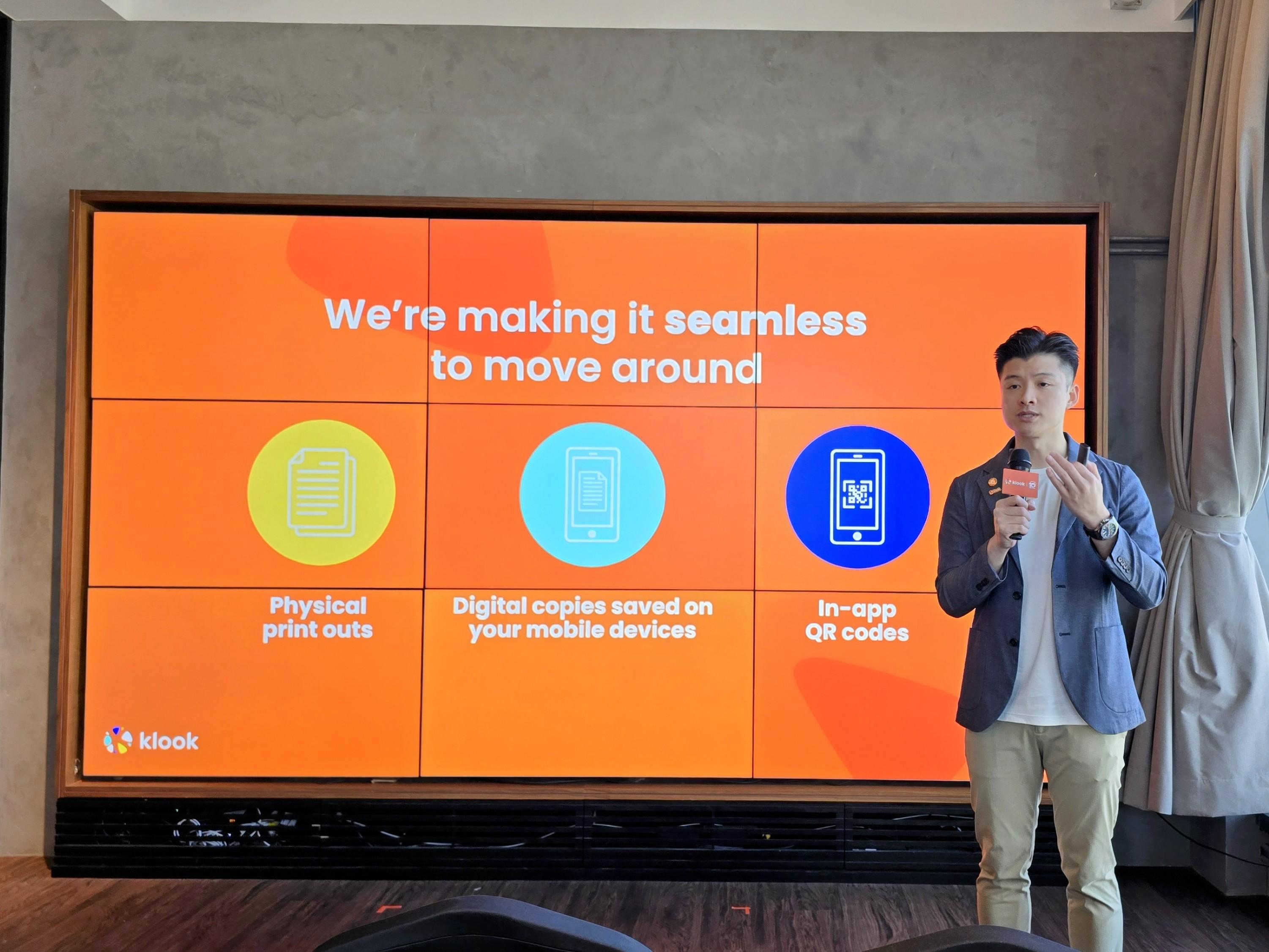 大幅改善Klook app功能和簡化流程,支援列印、電子和QR code門券,方便不同體驗、交通和住宿。