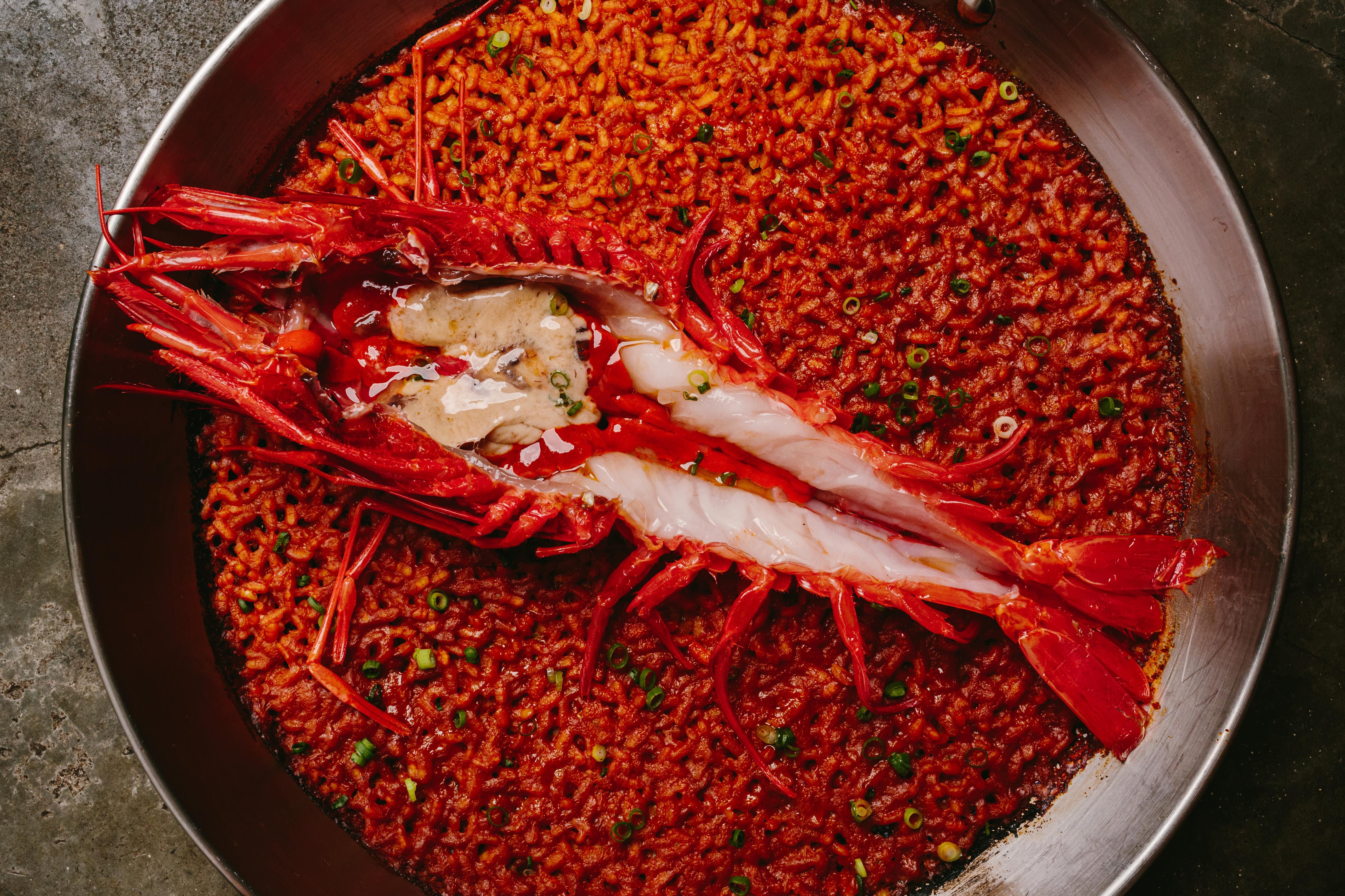 西班牙XXL珍寶紅蝦海鮮飯$1,198