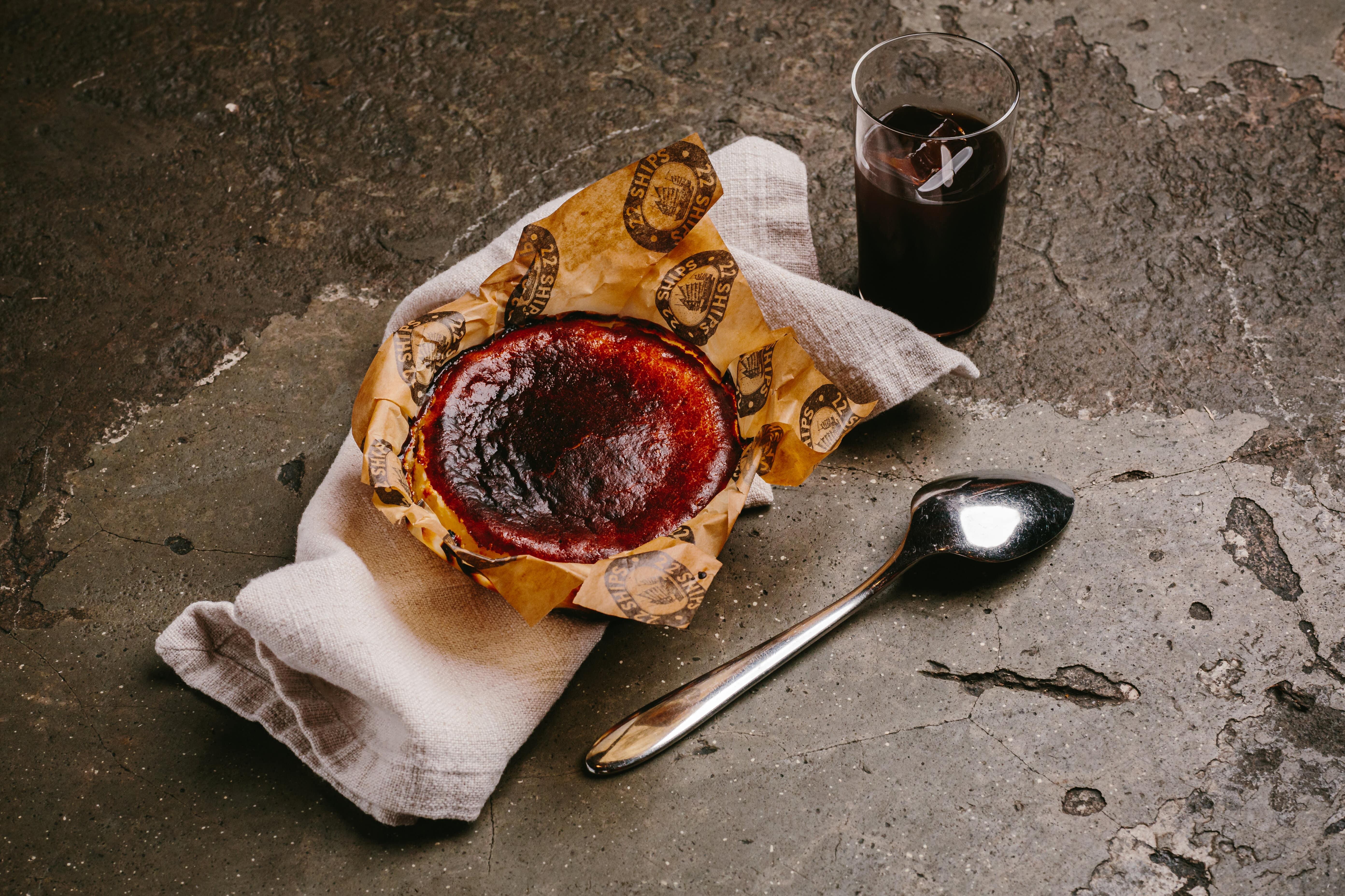 巴斯克芝士蛋糕$98(配煙燻 Idiazabal奶酪)