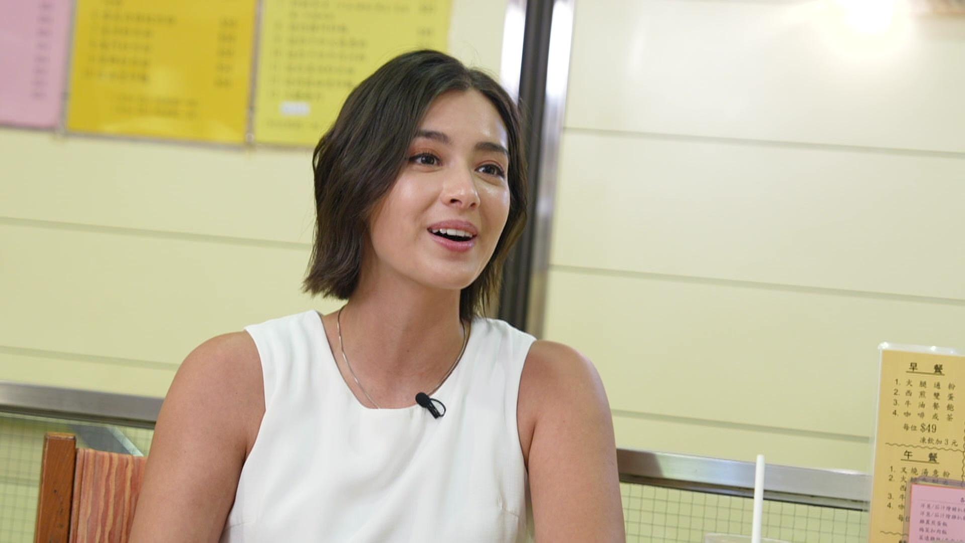 謝嘉怡教佳麗高EQ方法,應對haters留言。