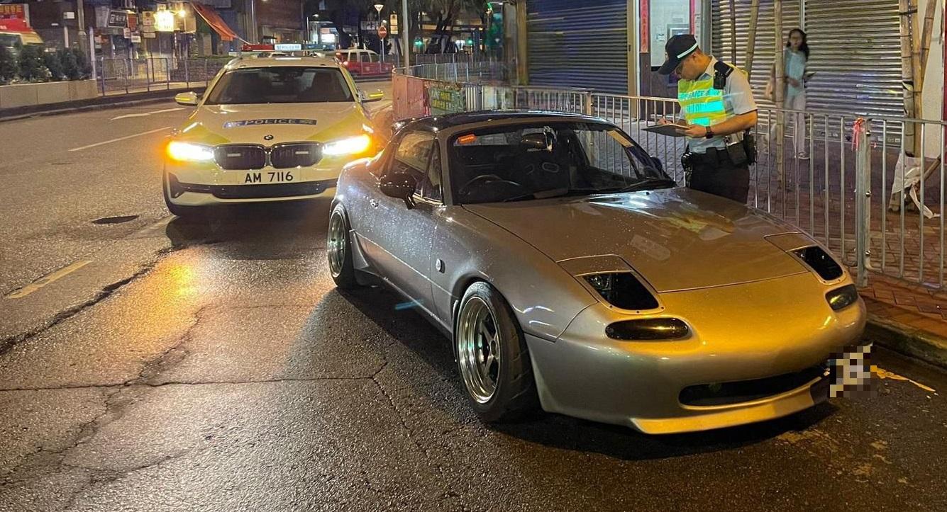 警中秋假期打擊酒駕藥駕等罪拘11人 出動隱型戰車捉非法賽車超速