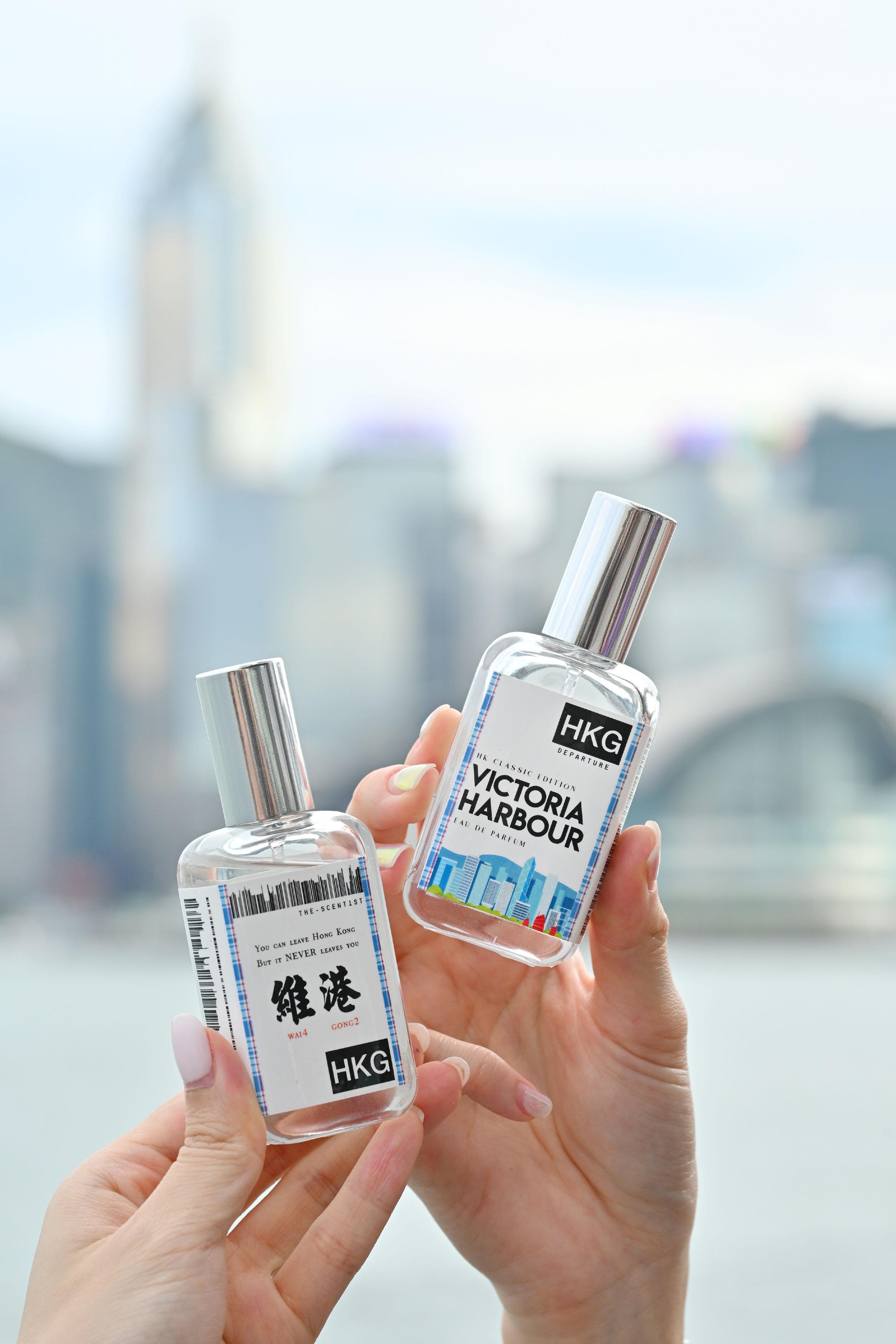 The Scentist的全新獨家鬱金香香水「Victoria Harbour」。