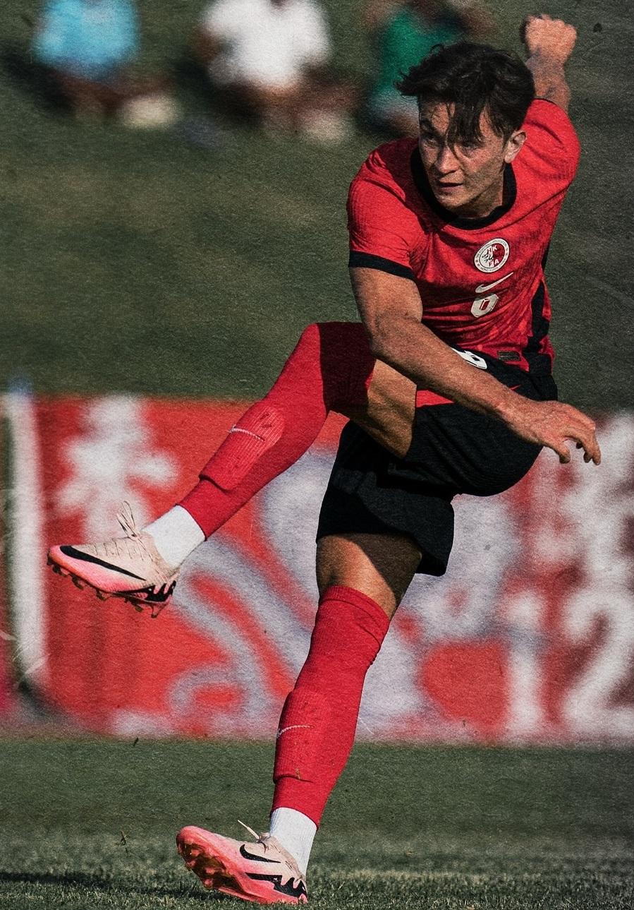 安永佳入球助港足逼和斐濟,贏三角賽錦標。