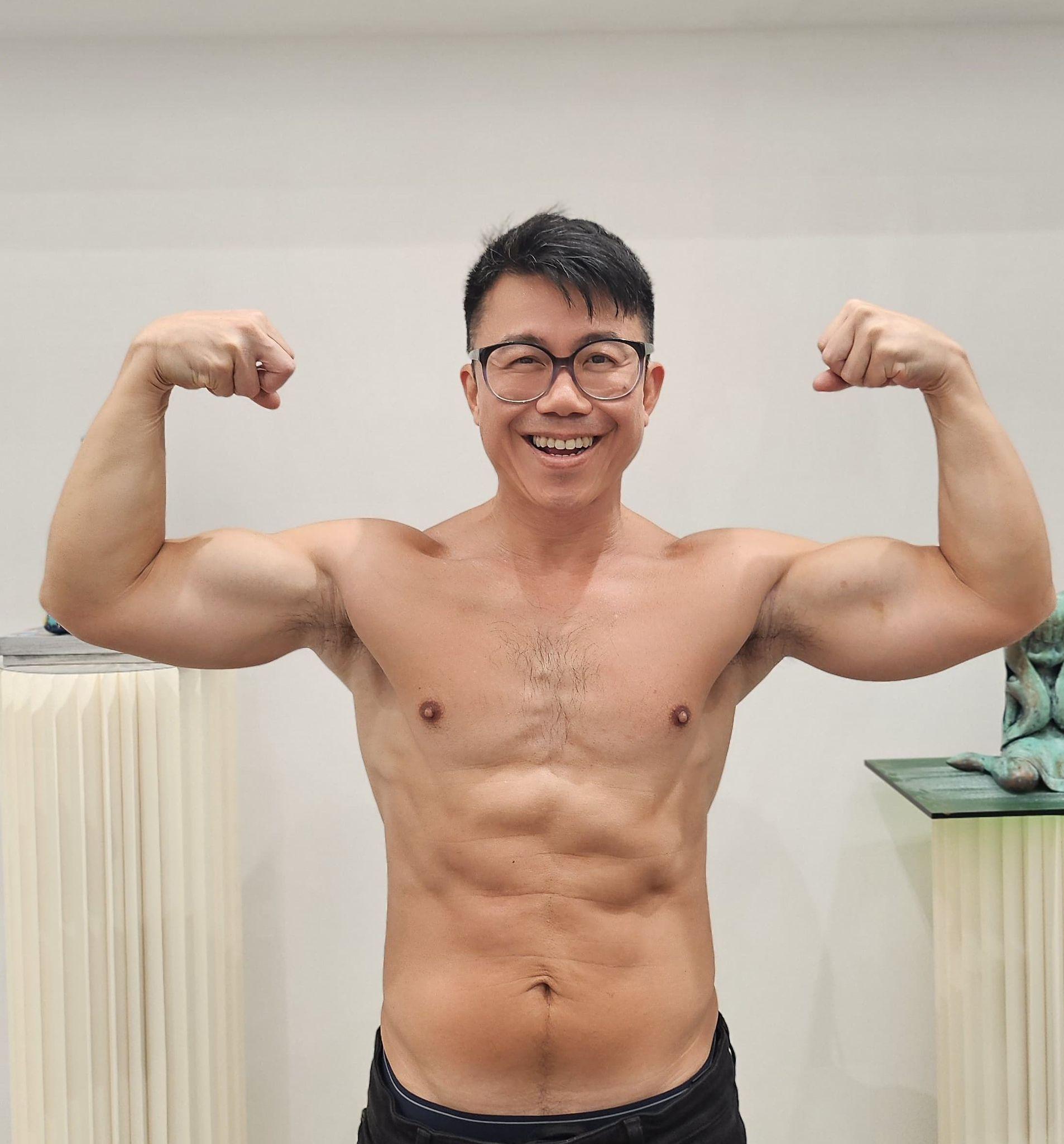 陳奐仁為答謝大家支持,決定騷肌派福利。