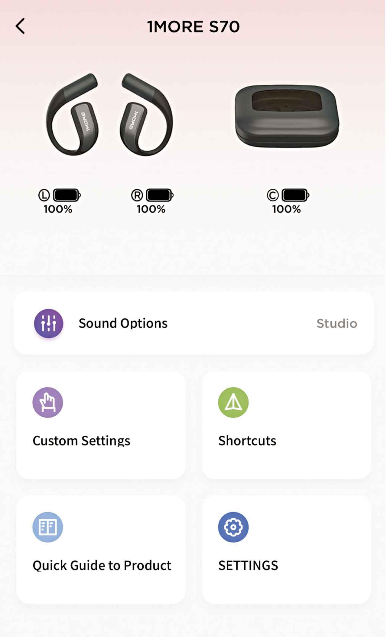 1MORE S70開放式藍牙耳機