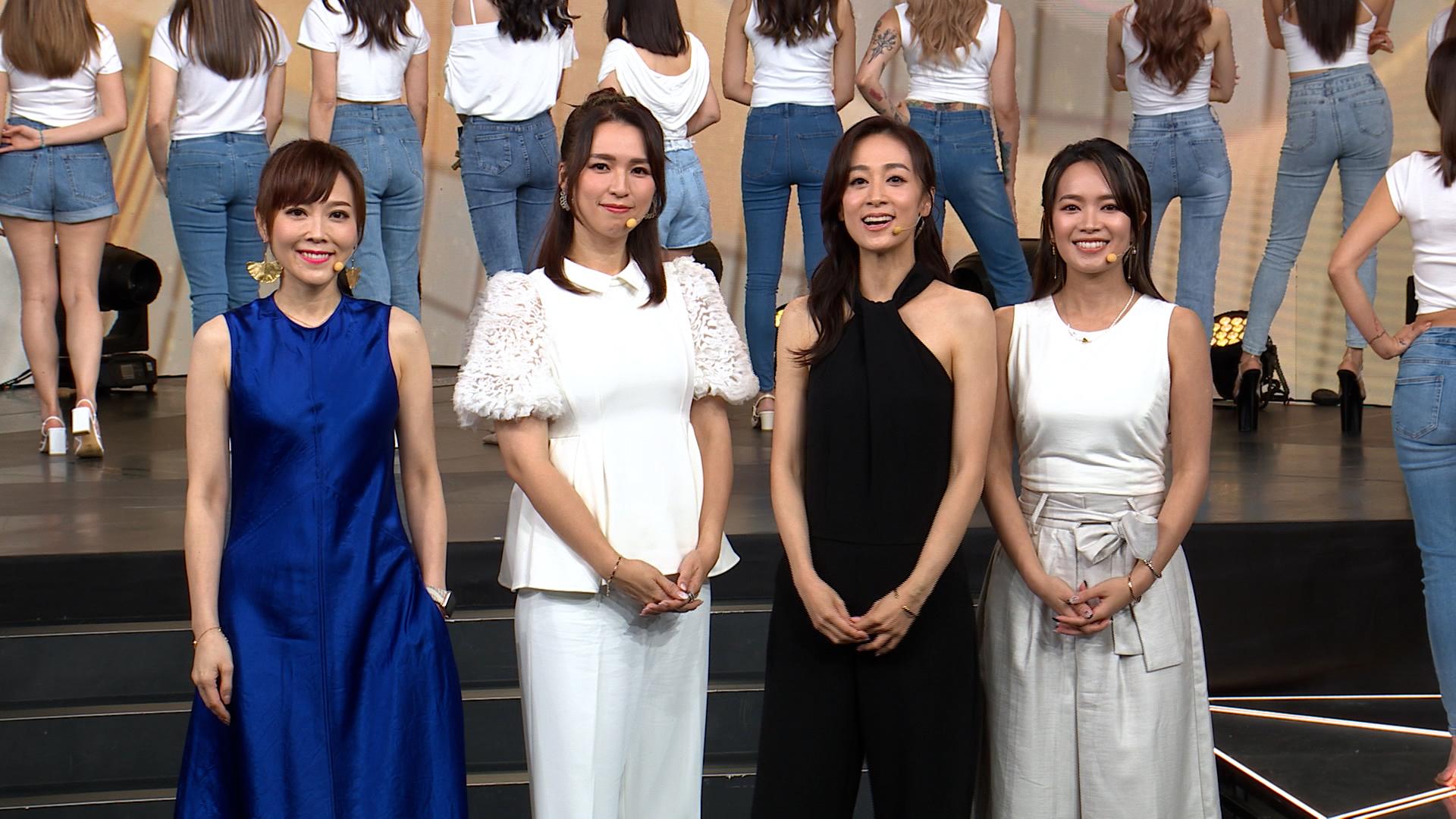 劉明軒、孫慧雪、黃心美及陳俞希聚首一堂主持《美麗40路》