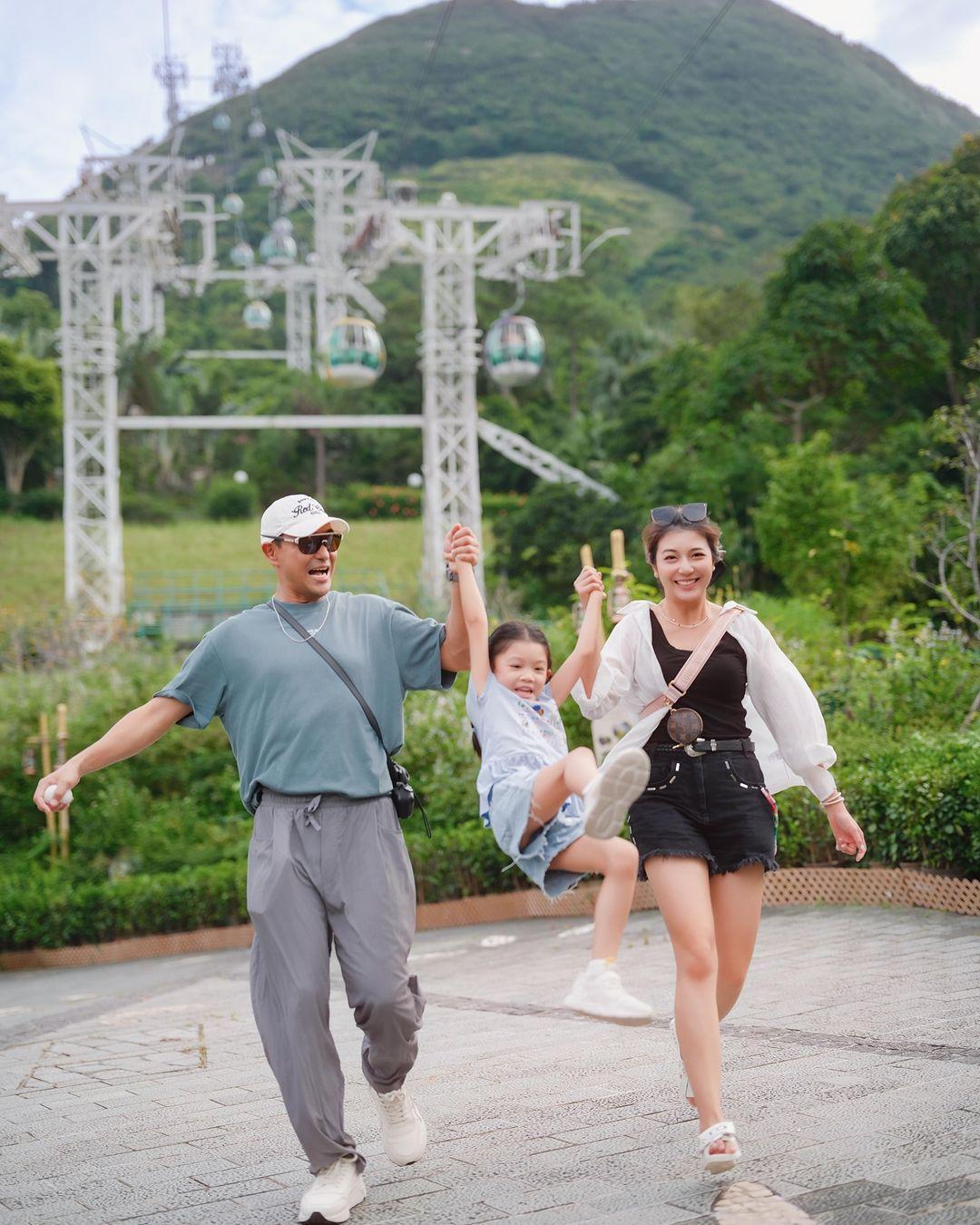 陳展鵬與單文柔安排了不同活動讓囡囡有個充實暑假。