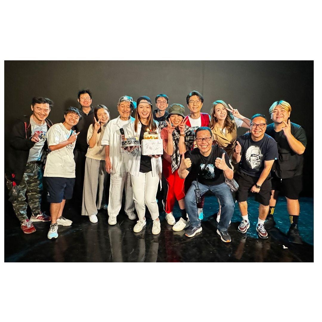 呂慧儀生日獲劇組及朋友輪流和她慶祝。