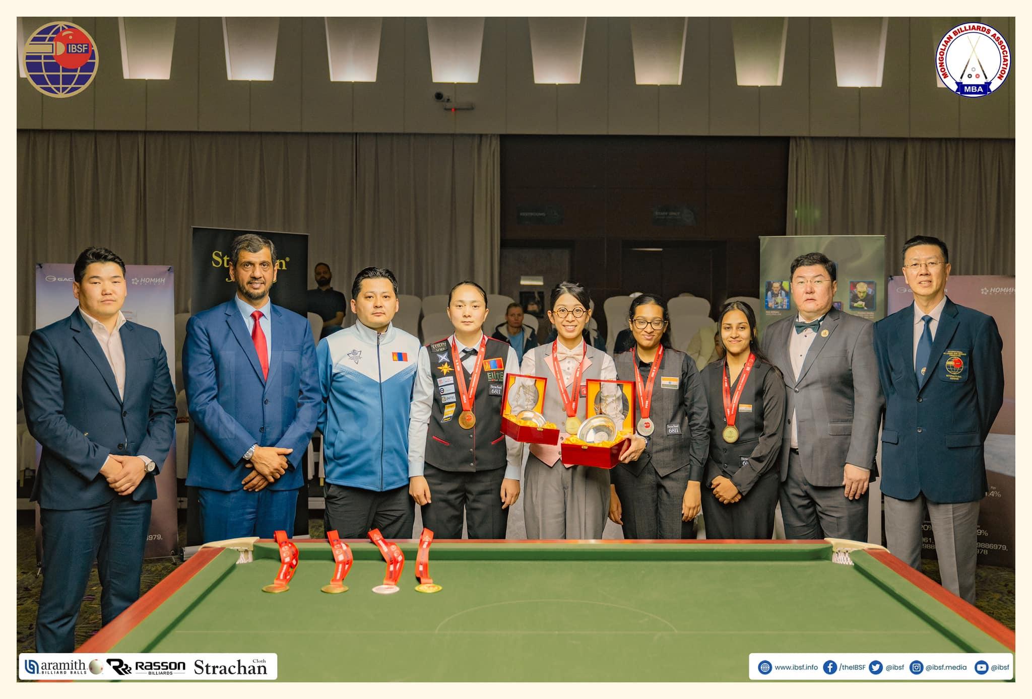 桌球|吳安儀獲國際桌球總會世界盃女子冠軍,Ali Gharegozloo為男子冠軍。(IBSF FB)