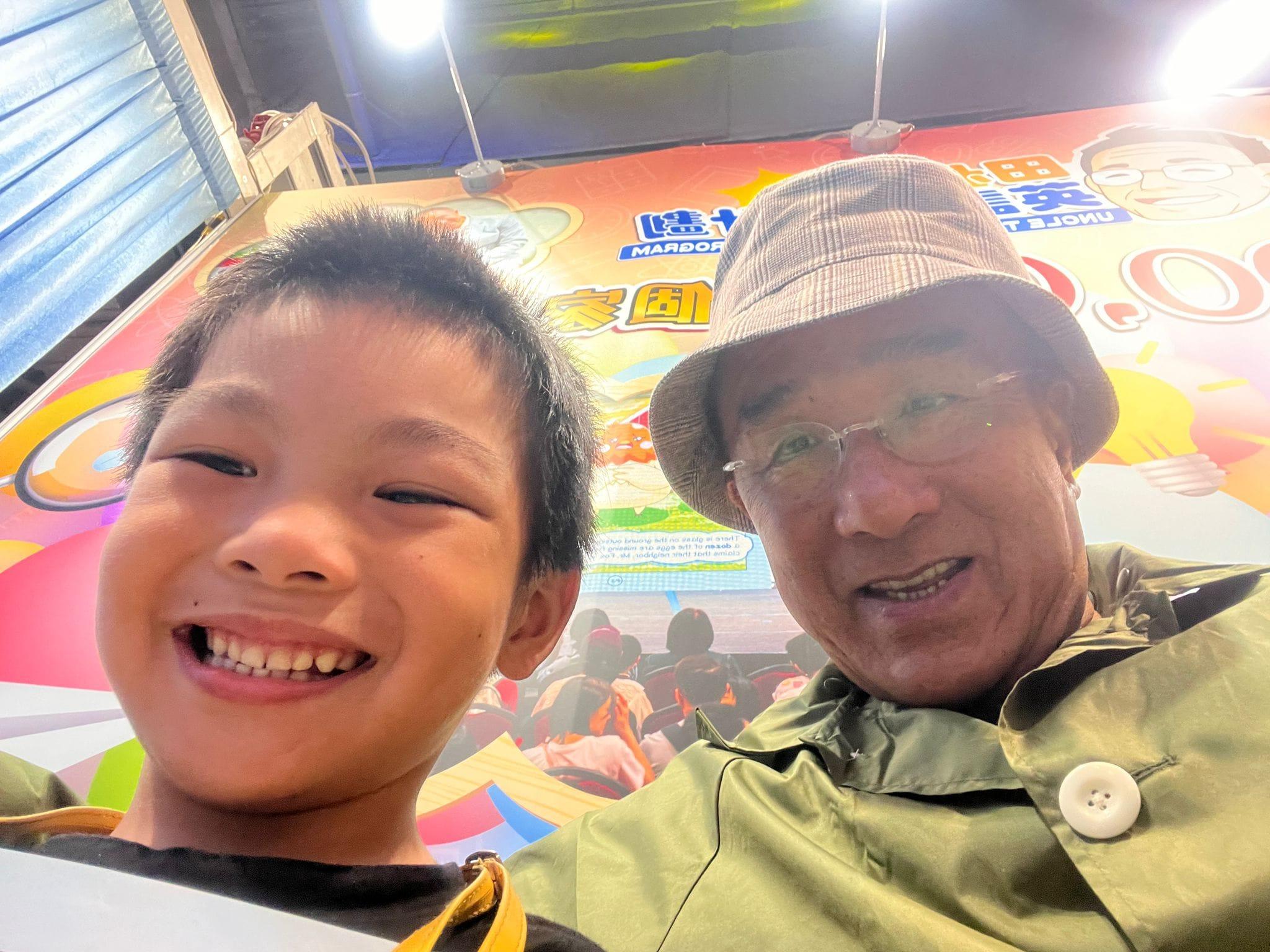 田北辰化身偵探。(田北辰FB)