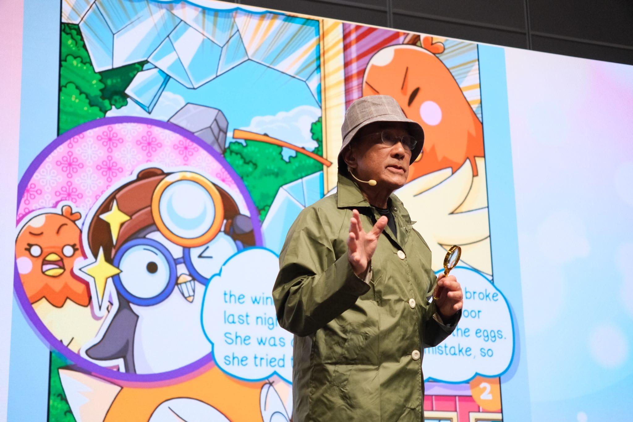 田北辰化身偵探。(田北辰FB)