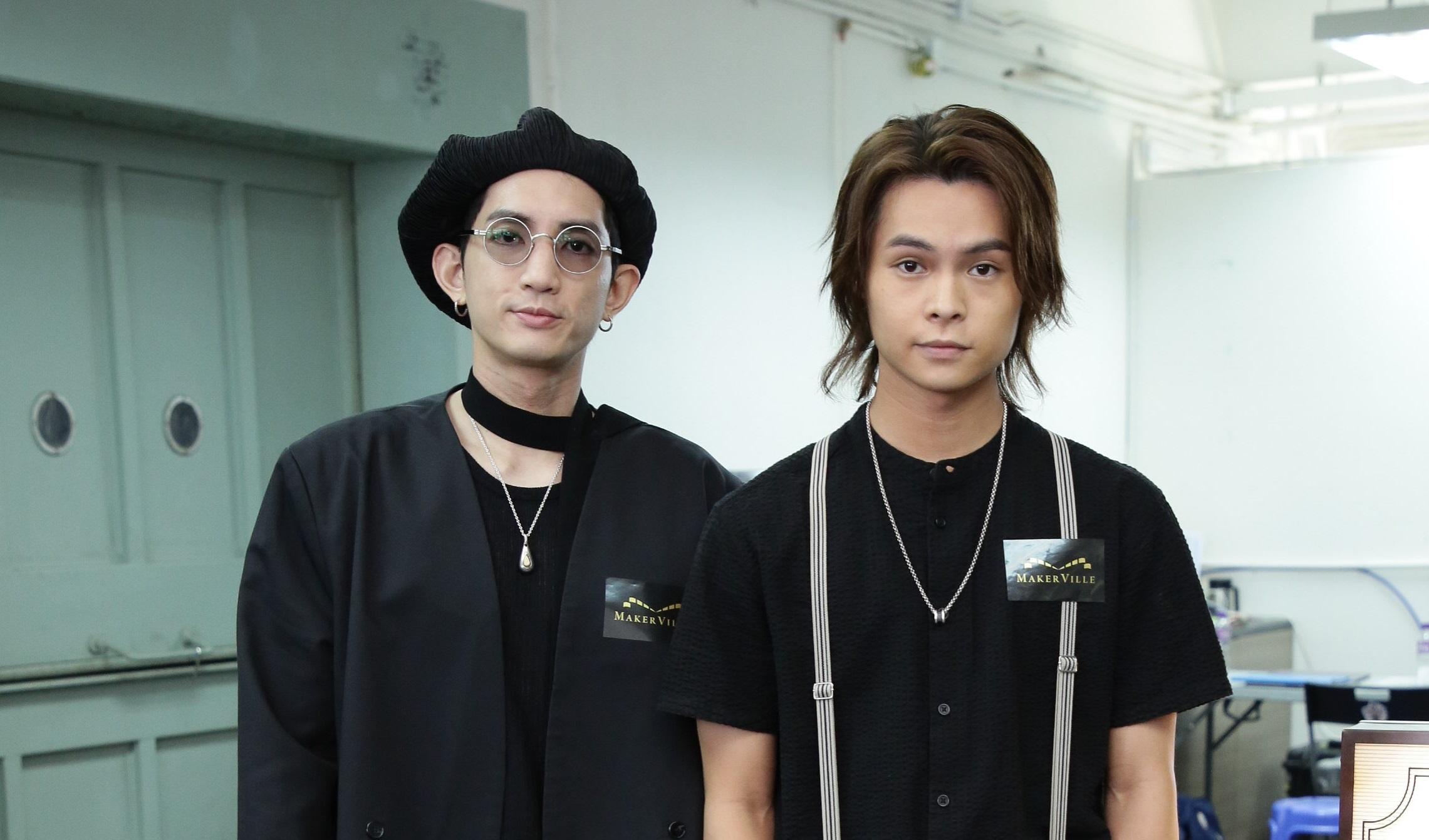 Lokman和Tiger日前出席新劇《存酒人》開鏡拜神儀式。