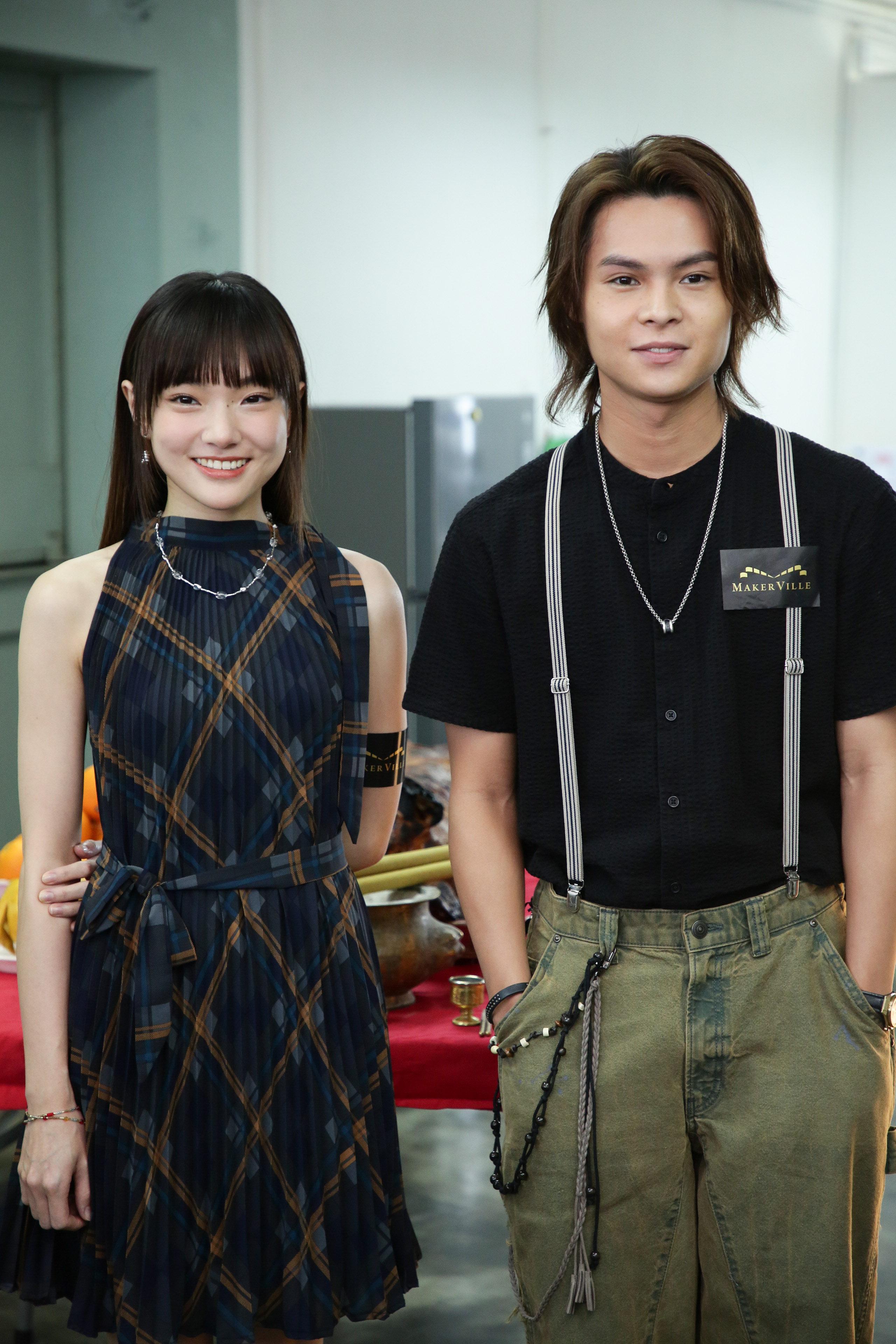 Tiger在新劇《存酒人》與安柔潔(Ocean)有感情線。