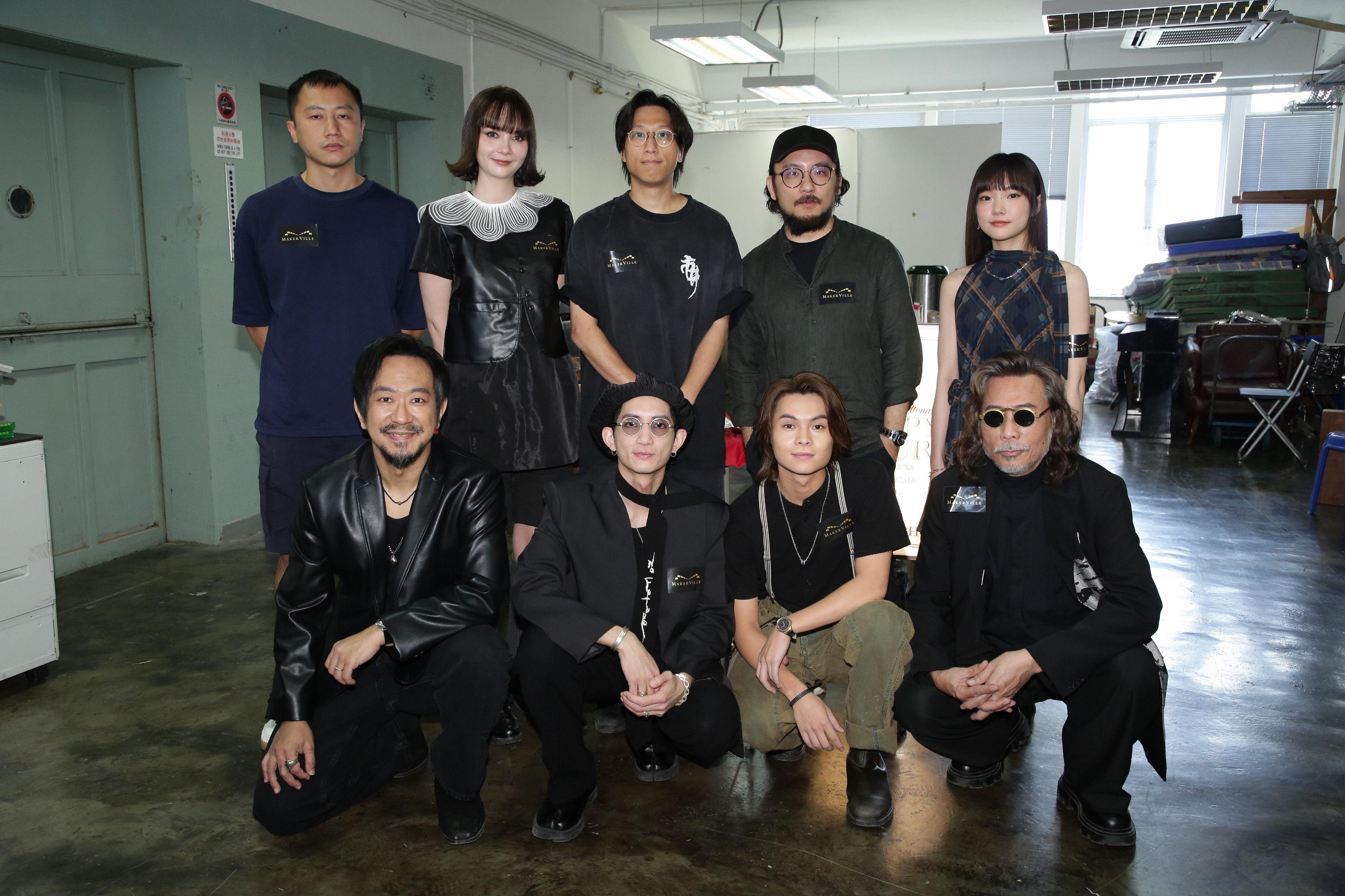 ViuTV新劇《存酒人》舉行開鏡拜神儀式。