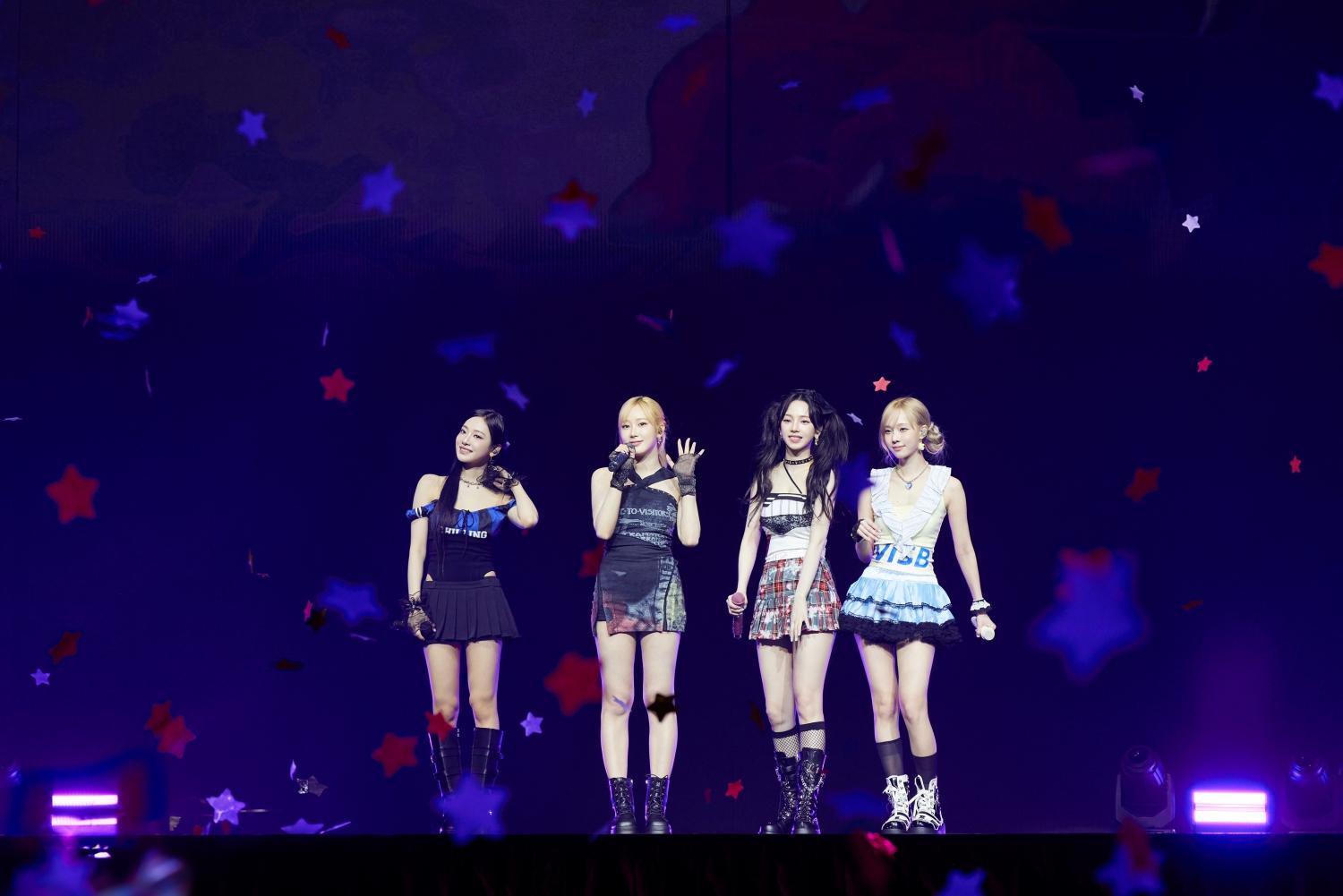 aespa澳洲演唱會實況。