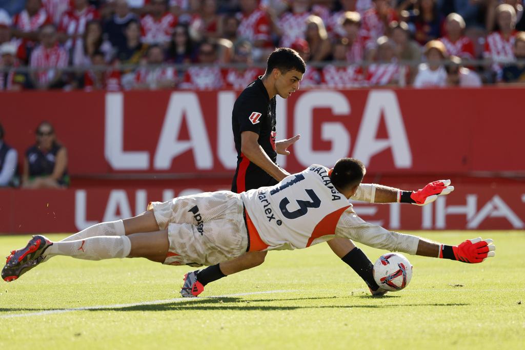 柏迪為巴塞隆拿一度拉開至4:0。(美聯社)